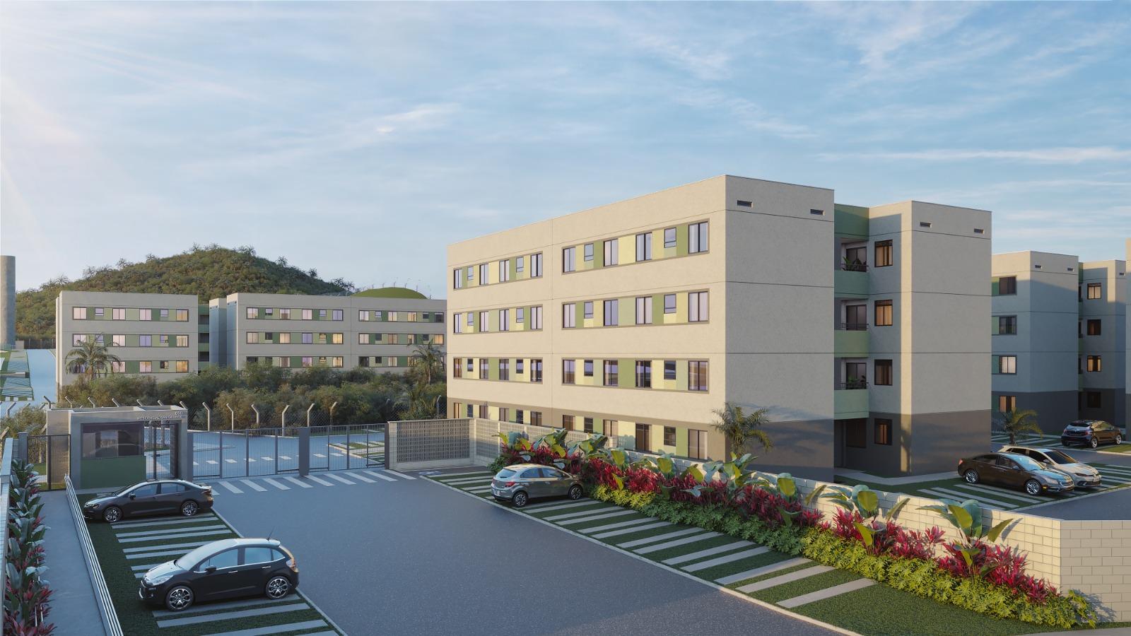 Apartamento em construção com lazer completo, varanda e segurança 24h | Bairro | Cidade