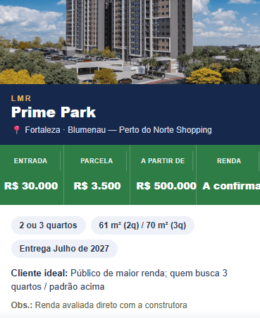 Apartamento 1 suíte mobiliado em condomínio com lazer completo, em construção